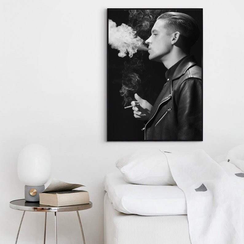 No Frame G-Eazy Music Poster Canvas Art Wall Home Decor