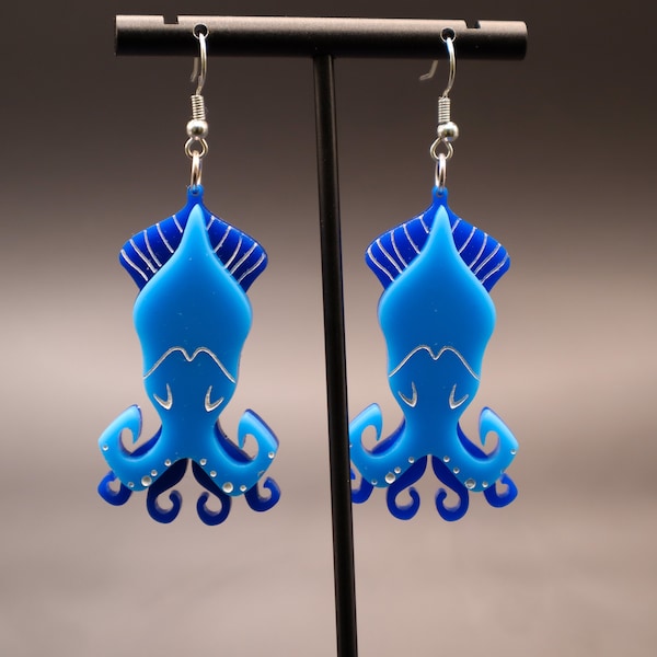 Squid Earrings