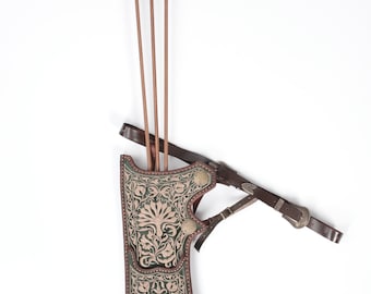 Quiver-Archery Quiver-Traditional Design Quiver-Real Leather Arrow Quiver-Arrow Case