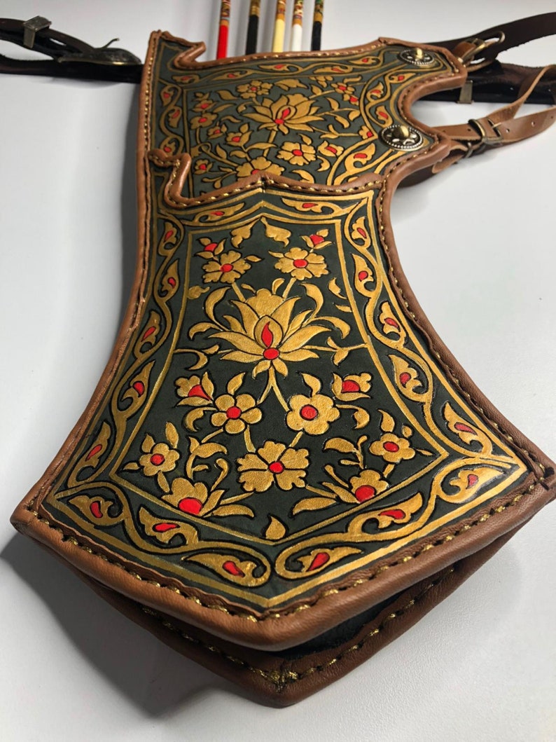 Quiverarchery Quivertraditional Ottoman Design Quiverreal Etsy