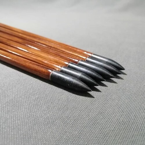 WOOD ARROWS for thumbring shops shooters