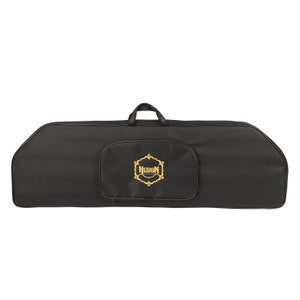 May include: Black archery case with a gold embroidered logo that says "Heskon".