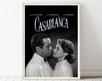 Casablanca Poster Etsy