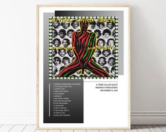 A Tribe Called Quest People/'s Instinctive Silk Cloth Art Poster Decor 19L