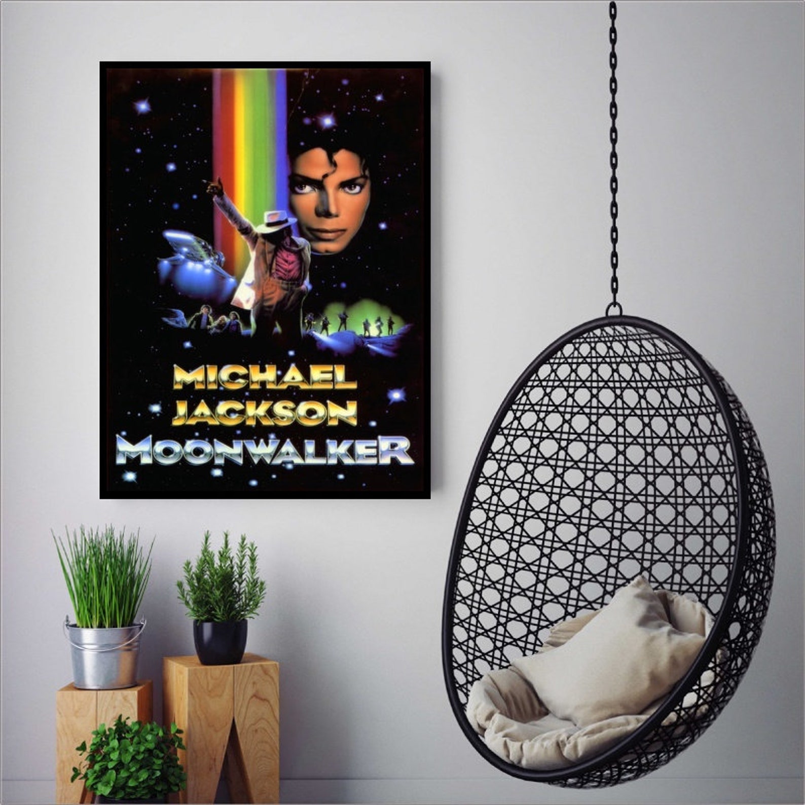 Michael Jackson Poster Wall Art Picture Canvas Painting for Etsy