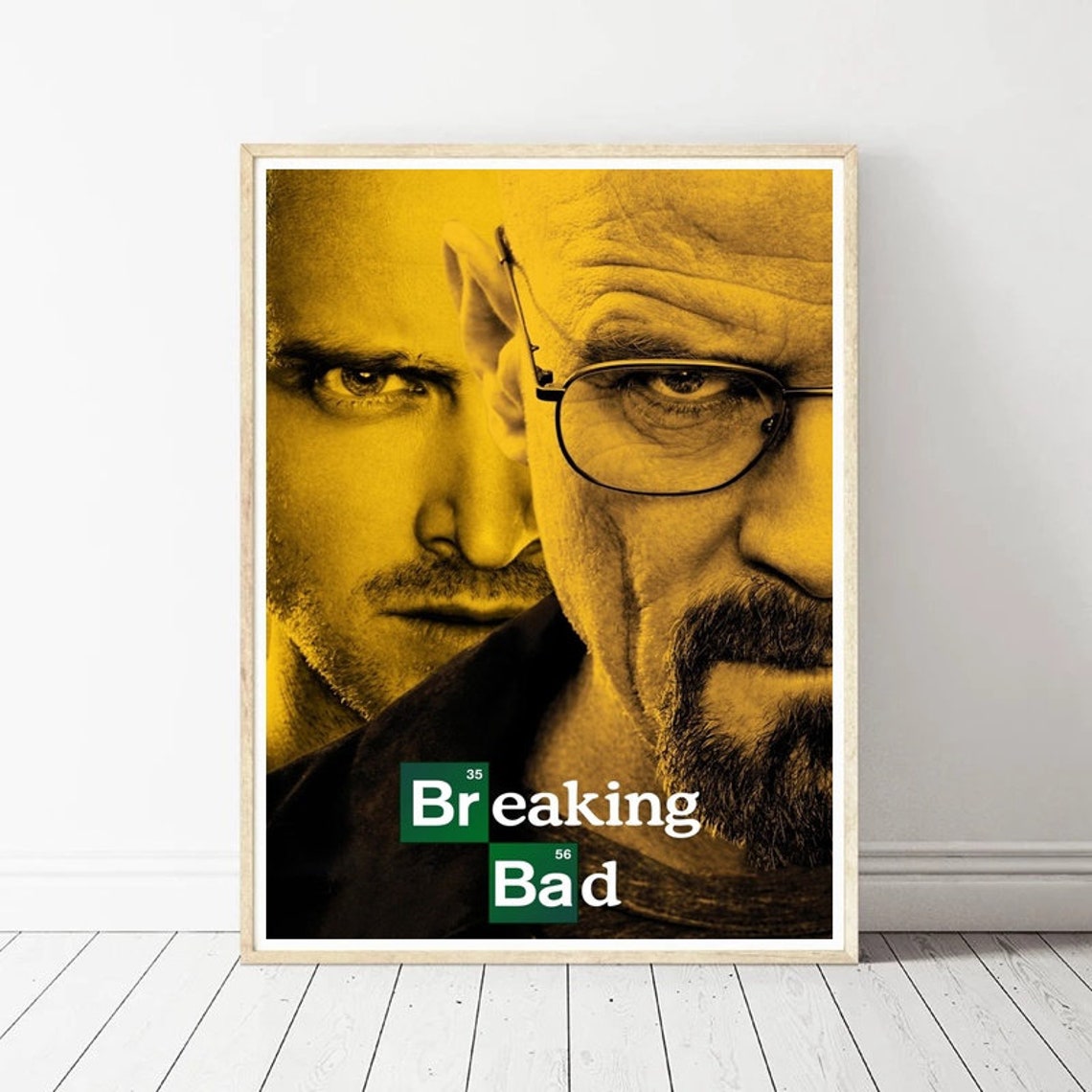 Breaking Bad Poster Movie Poster Art Canvas Wall Art Picture | Etsy