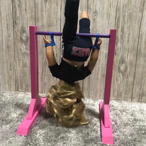 SHIPS NEXT DaY! Gymnastics Kip Horizontal Bar for 18" AG American Girl Doll-Choose Color