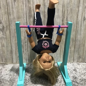 SHIPS NEXT Day! Gymnastics Kip Horizontal Bar for 18" AG American Girl Doll-Choose Color