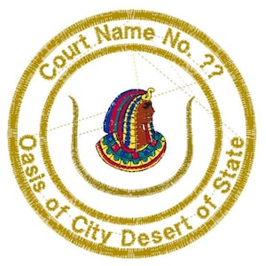 Embroidery Patch - Custom DOI Patch