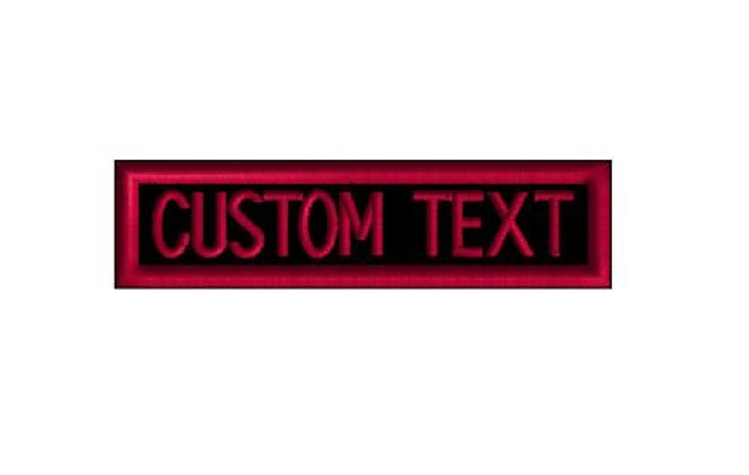 Custom Patch - Etsy