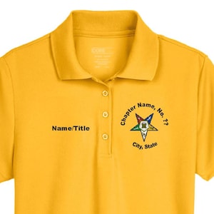 OES, DOI, Shriner and Mason (Prince Hall) Core365 Polo