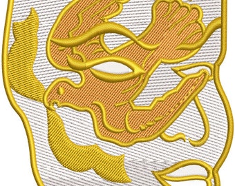 Embroidery Patch - Order of the Golden Circle Mask