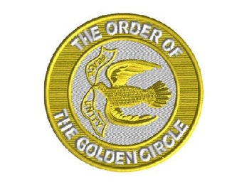 Embroidery Patch - Order of the Golden Circle