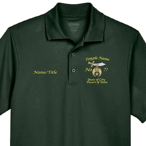 Shriner (Mason) Format #2 Core365 Polo