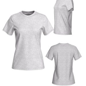Women's Knit T-Shirt Sewing Pattern: Basic Tee (Sizes 2XS-7XL) (PDF Pattern) image 2