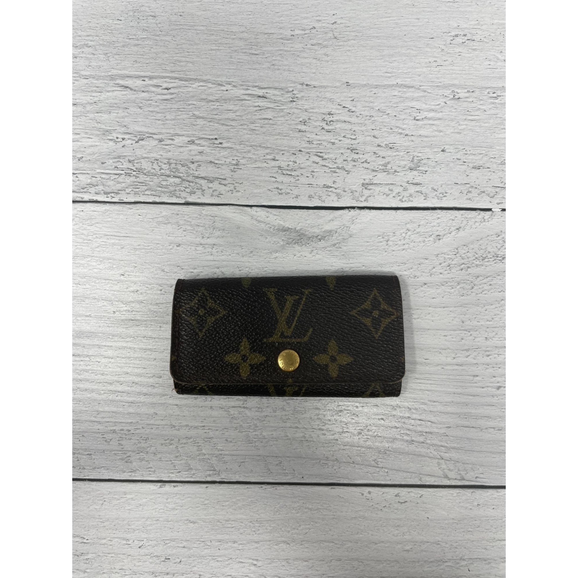 Louis Vuitton Monogram Trifold 4 Ring Key Holder Wallet -  Finland