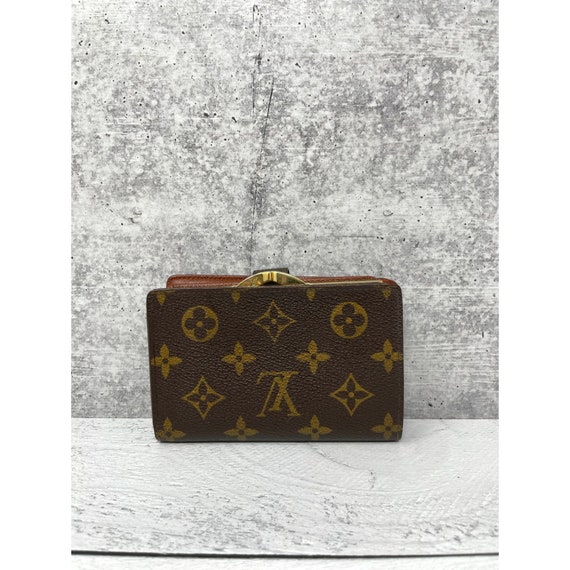 Louis Vuitton Monogram Kisslock Wallet - Etsy