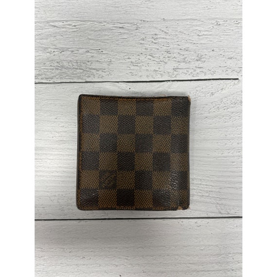 小物 Louis Vuitton Damier Bi-fold Wallet Louis Vuitton Damier Bifold Wallet - Etsy