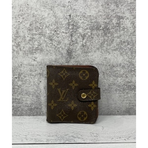Louis Vuitton Monogramm Kompakte Zippe Brieftasche