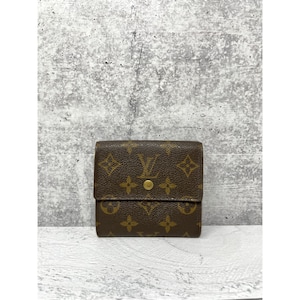 Cartera compacta de lona con monograma de Louis Vuitton