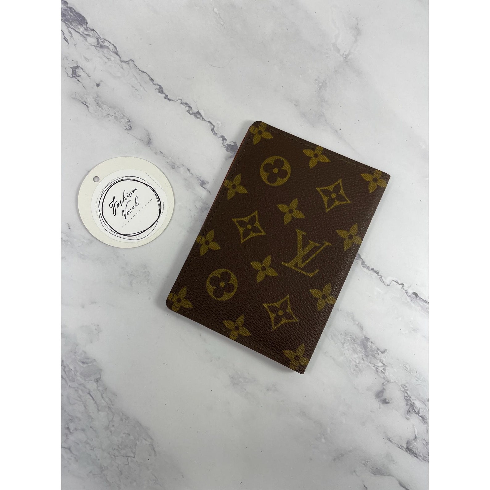 Louis Vuitton Monogram Passport Wallet Etsy