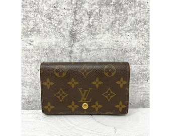 Louis Vuitton Monogram Tresor Canvas Wallet