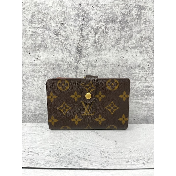 Louis Vuitton Monogram Kisslock Wallet - Etsy