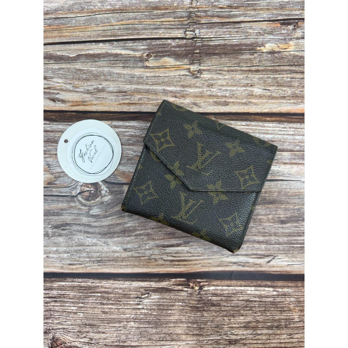 Louis Vuitton Monogram Compact Wallet Etsy