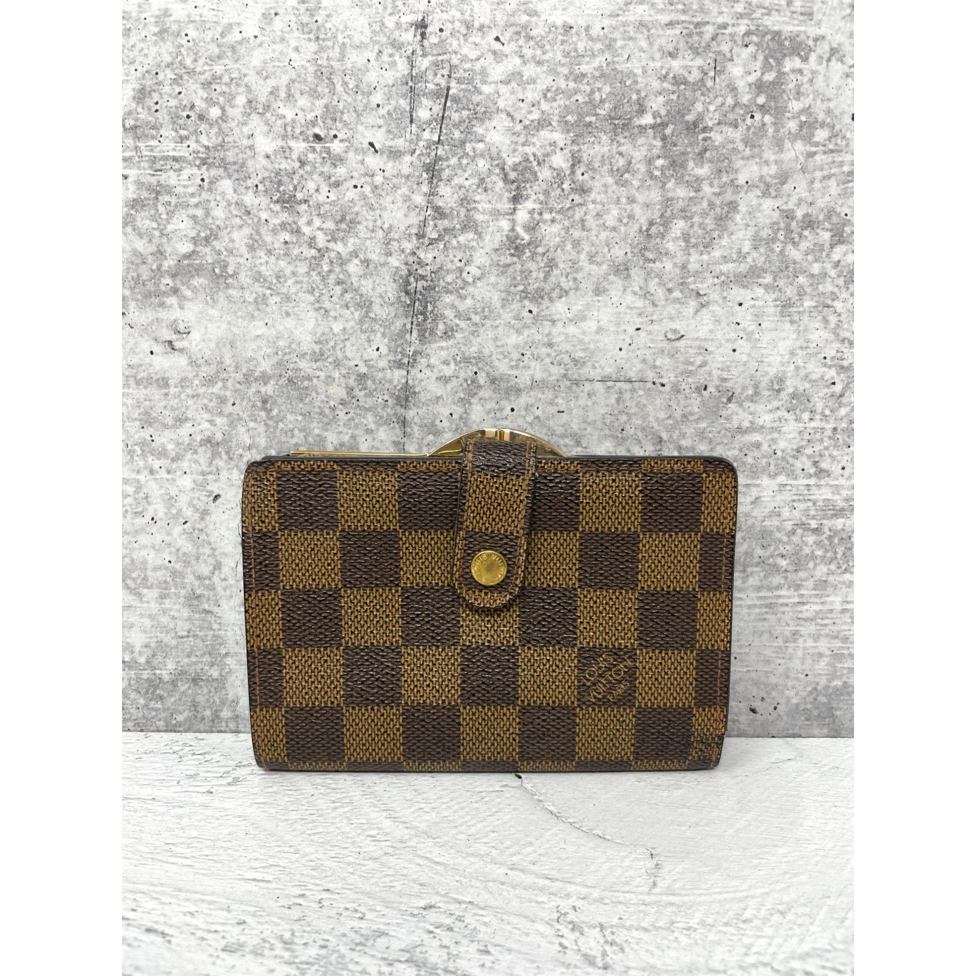 Louis Vuitton Brown Monogram Delightful PM Leather Cloth ref