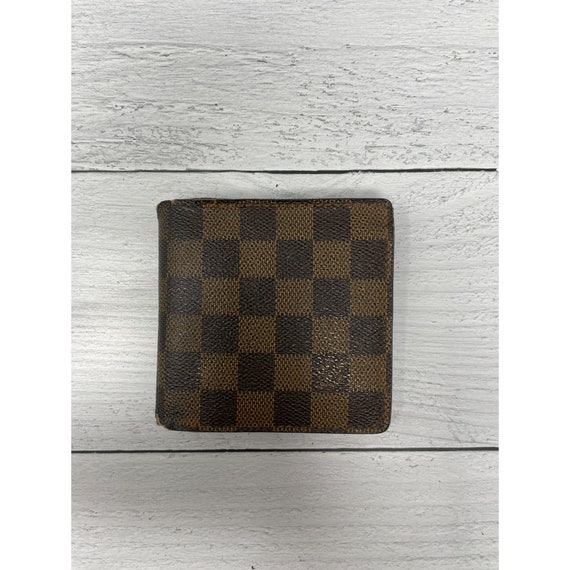 小物 Louis Vuitton Damier Bi-fold Wallet Louis Vuitton Damier Bifold Wallet - Etsy