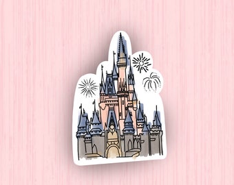 Magical Castle Sticker | WATERPROOF | Orlando Castle