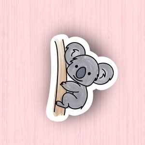 Koala Sticker | Jungle Animal Sticker | Koala Decal | Laptop Sticker | Water Bottle Sticker | Waterproof Sticker