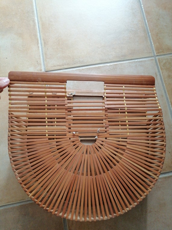 50s Bamboo Tiki purse