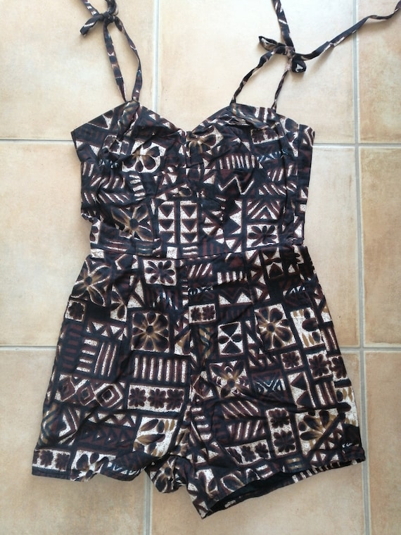 Tiki playsuit