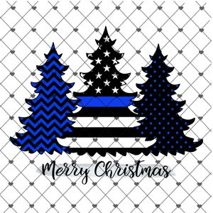 Frohe Weihnachten Polizeibaum