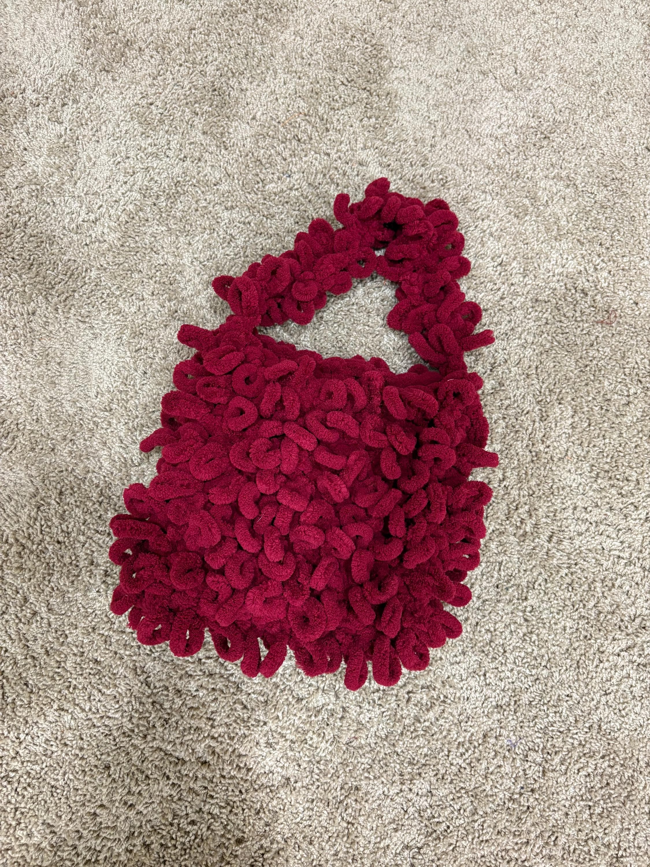 Crochet Purse, Loop Purse, Looped Purse, Yarn Purse, Crochet Bag, Hand ...
