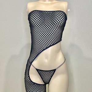 Sexy lingerie, exotic wear, dancewear, fishnet outfit, exotic bodysuit, black fishnet, stripper outfit, pole dancer, rave wear