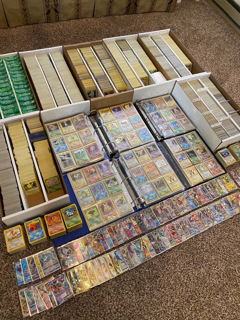 15 Vintage Pokemon Cards 1st Edition Rare Etsy