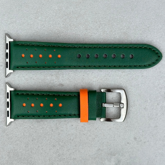 Veg Tan Leather Apple Watch Band | Premium Calfskin Leather | Monetial, 38mm / 40mm / 41mm