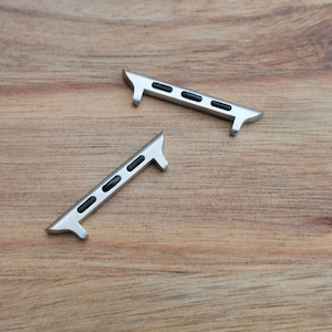 Apple Watch Band Connectors 316L Stainless Steel for 38mm, 40mm, 42mm and 44mm Watch Straps Series 3/4/5/6/7