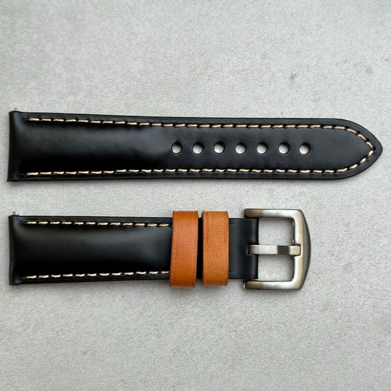 Full grain leather watch clearance