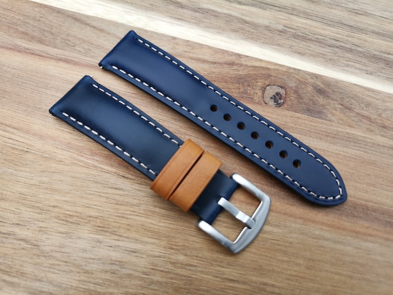 Padded Calf leather strap Padded Calf leather strap