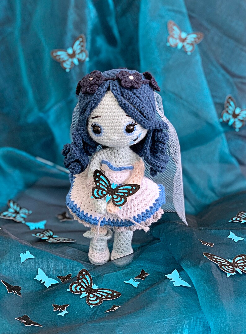 Corpse Bride Amigurumi Crochet Pattern Etsy
