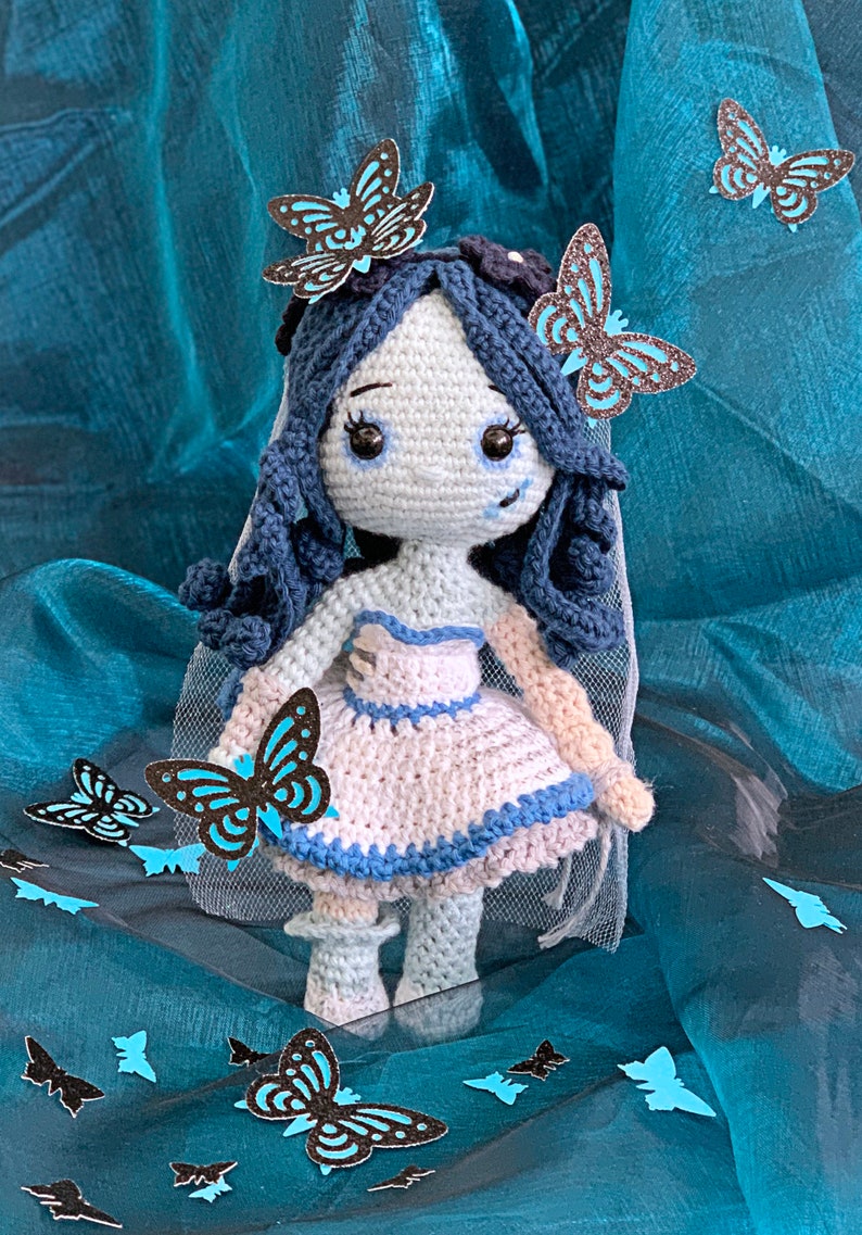 Corpse Bride Amigurumi Crochet Pattern Etsy