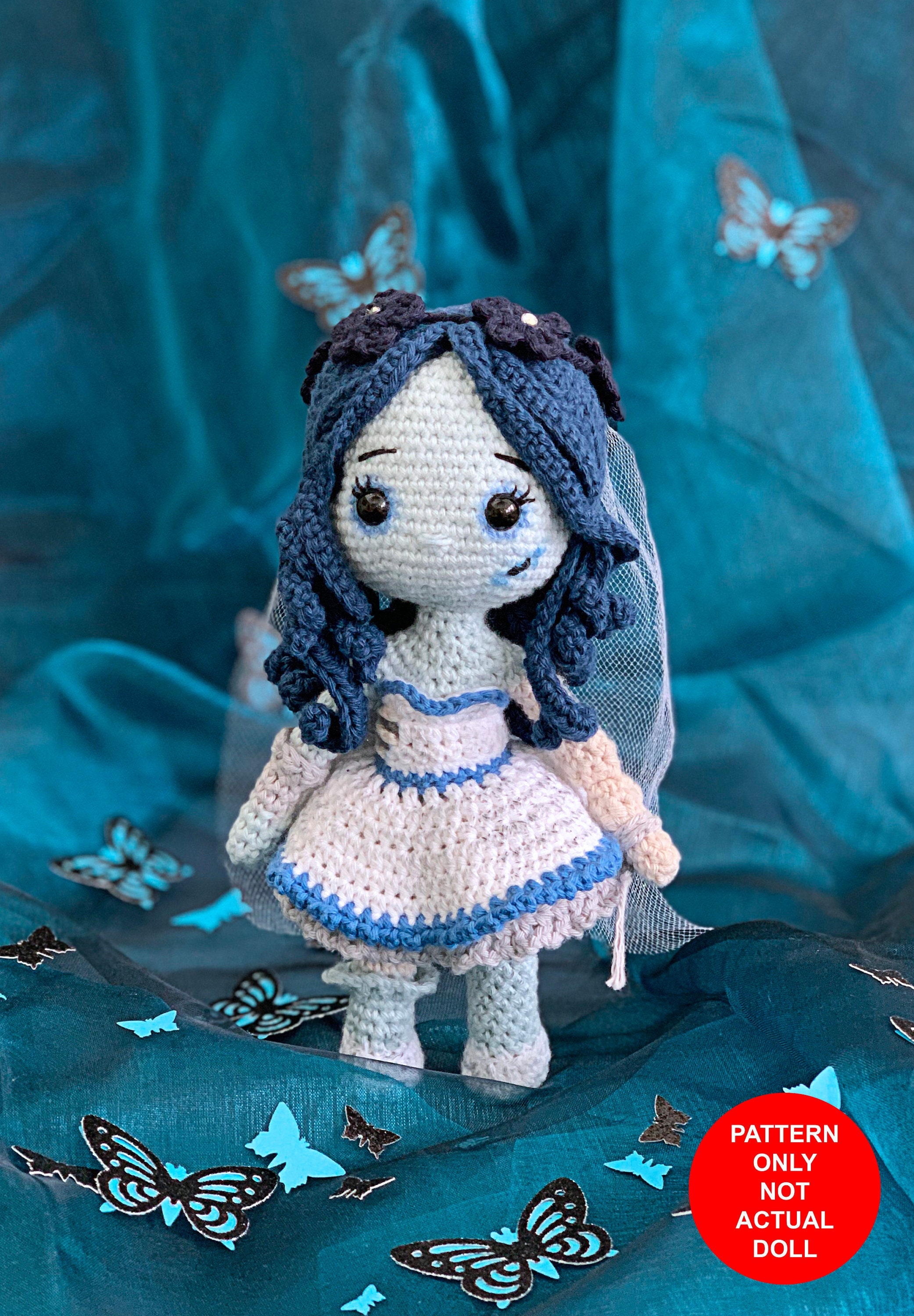 CROCHET PATTERN Corpse Bride Etsy