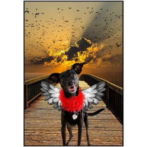 Haustier-Gedächtnis-Geschenk, Pet Memorial Wand, Verlust von Haustier Geschenk, Haustier-Liebhaber-Geschenk, Haustier Kondolenz-Karte, benutzerdefinierte Haustier Memorial, Pet Memorial Hund, Verlust Haustier