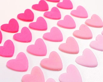 35g Pink Heart Edible Cupcake Cake Topper Sprinkles 35g Pink Heart Edible Cupcake Cake Topper Sprinkles
