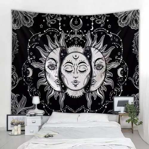 Mandala the Star Print Tapestry New Bedroom Wall Hanging Psychedlic Tapestries 