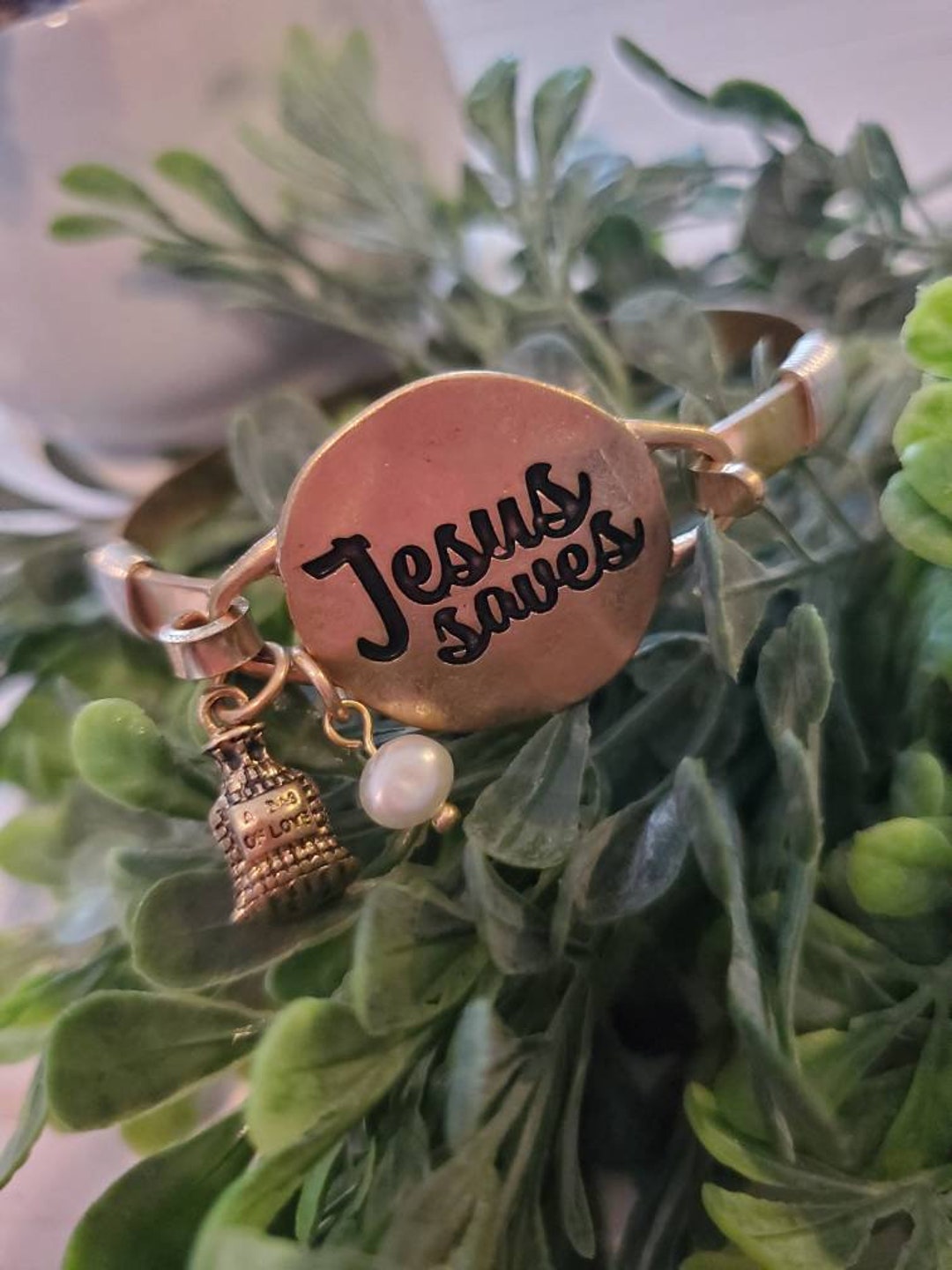 Jesus saves hotsell bracelet