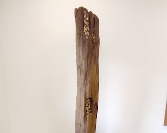 Holz Skulptur     Holzkunst, Stehle aus altem Balken, Einzelstück